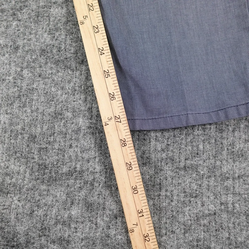 Brax Pants Mens 33x34 Gray Cooper Fancy Regular Fit Straight Leg Actual(31x27.5)